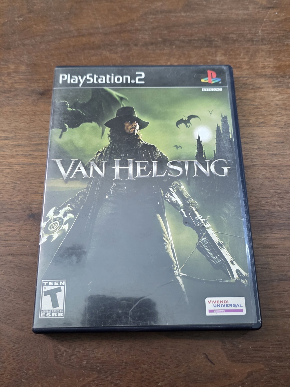 Sony PS2 Van Helsing Game + Regi Card